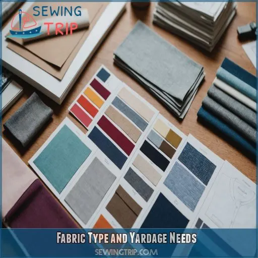 Fabric Type and Yardage Needs