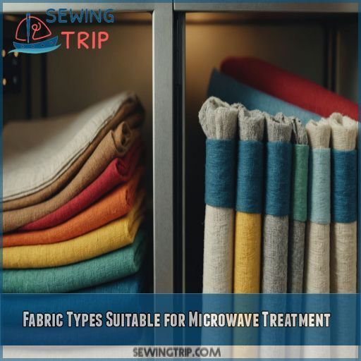 Fabric Types Suitable for Microwave Treatment Fabric Types Suitable for Microwave Treatment