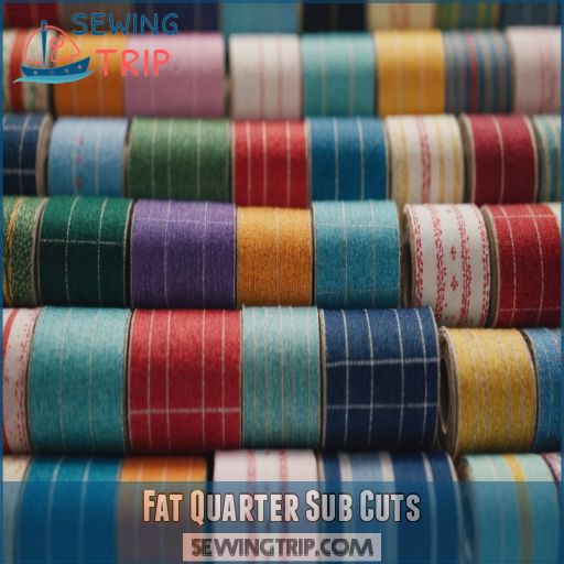 Fat Quarter Sub Cuts