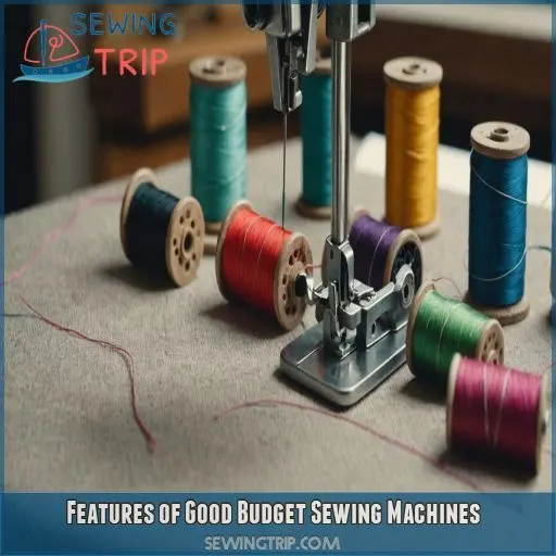 Features of Good Budget Sewing Machines