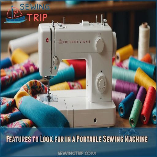 Features to Look for in a Portable Sewing Machine