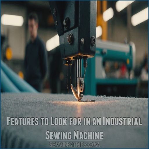 Features to Look for in an Industrial Sewing Machine