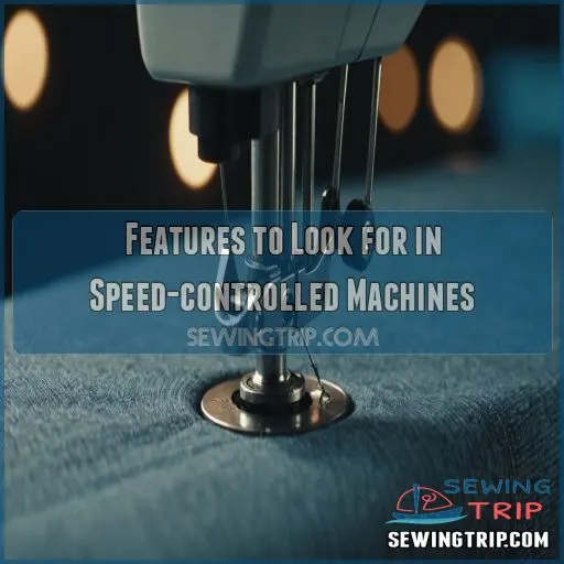 Features to Look for in Speed-controlled Machines