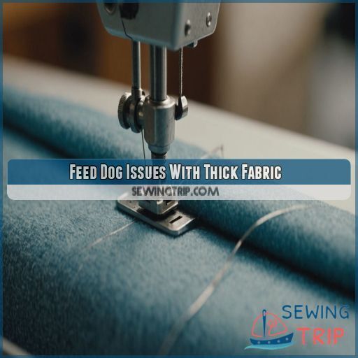 Feed Dog Issues With Thick Fabric Feed Dog Issues With Thick Fabric
