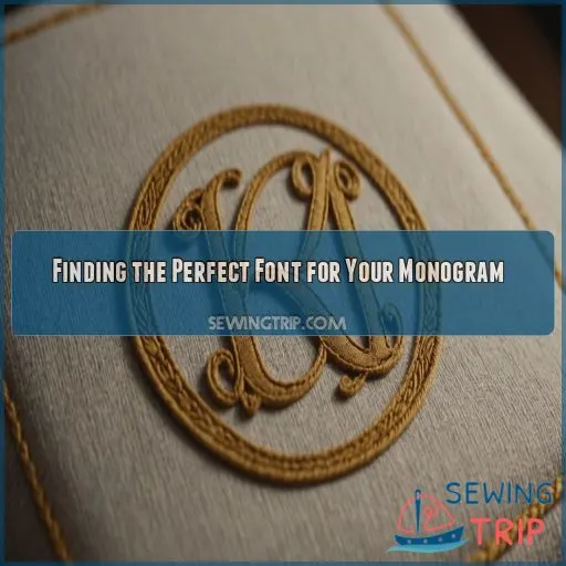 Finding the Perfect Font for Your Monogram