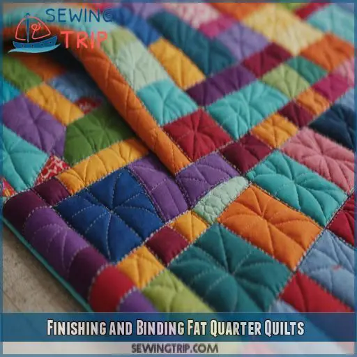 Finishing and Binding Fat Quarter Quilts