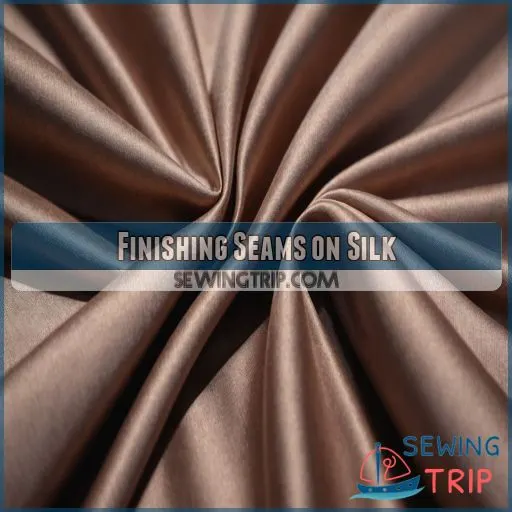 Finishing Seams on Silk