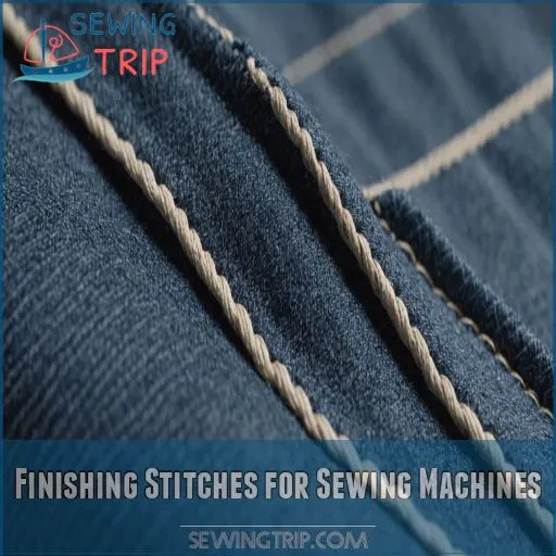 Finishing Stitches for Sewing Machines