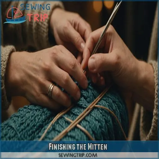 Finishing the Mitten