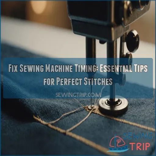 fix sewing machine timing