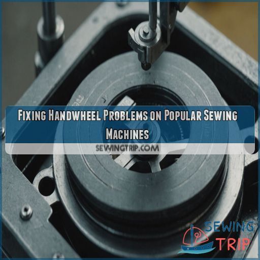 Fixing Handwheel Problems on Popular Sewing Machines Fixing Handwheel Problems on Popular Sewing Machines