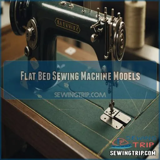 Flat Bed Sewing Machine Models