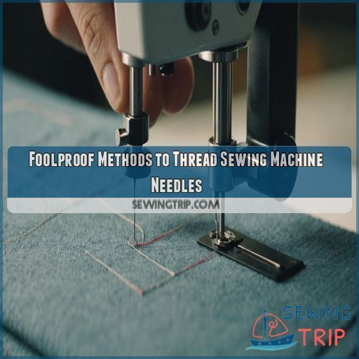 Foolproof Methods to Thread Sewing Machine Needles