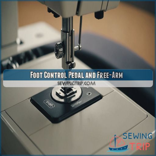 Foot Control Pedal and Free-Arm