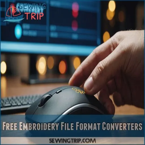 Free Embroidery File Format Converters