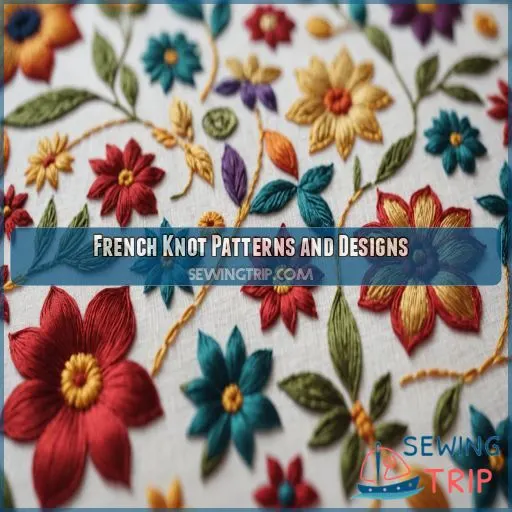 French Knot Patterns and Designs