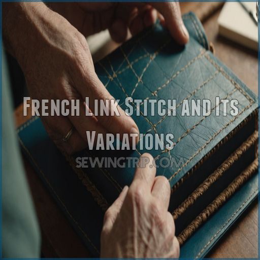 French Link Stitch and Its Variations