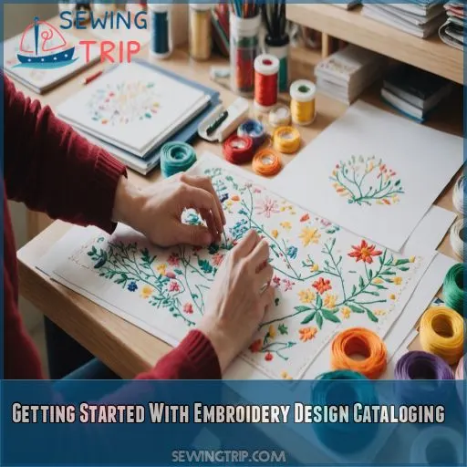 Getting Started With Embroidery Design Cataloging