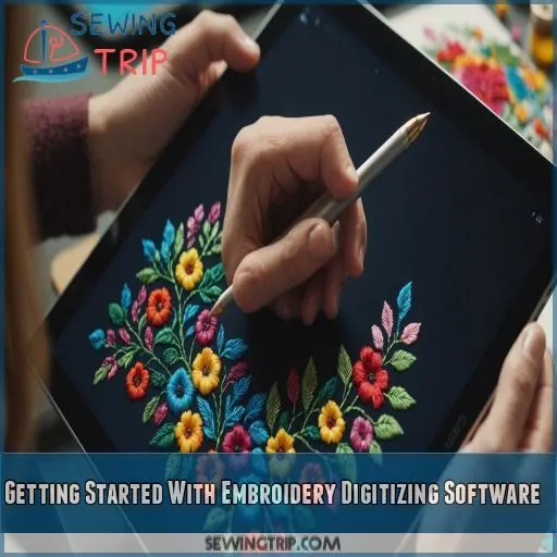 Getting Started With Embroidery Digitizing Software