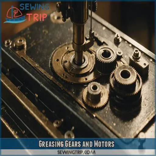Greasing Gears and Motors Greasing Gears and Motors