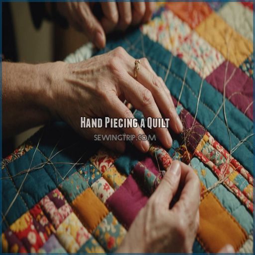 Hand Piecing a Quilt