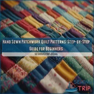 Hand sewn patchwork quilt patterns