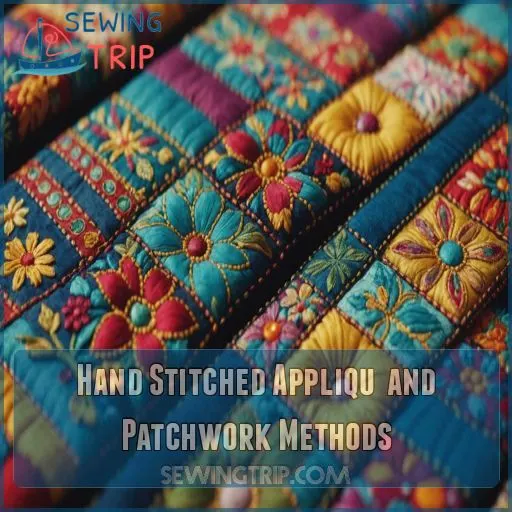 Hand Stitched Appliqué and Patchwork Methods