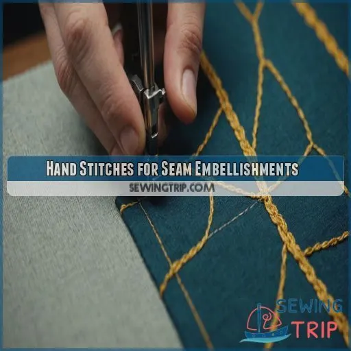 Hand Stitches for Seam Embellishments