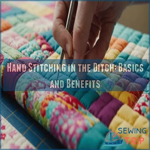 Hand Stitching in the Ditch: Basics and Benefits