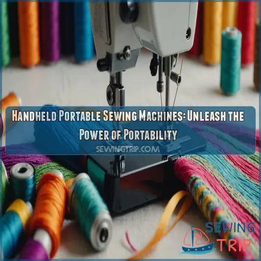 Handheld portable sewing machines Handheld portable sewing machines