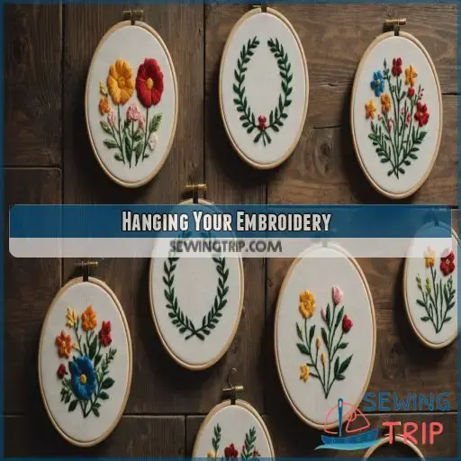 Hanging Your Embroidery