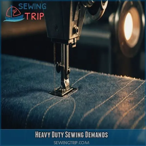 Heavy Duty Sewing Demands