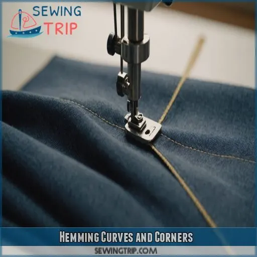 Hemming Curves and Corners