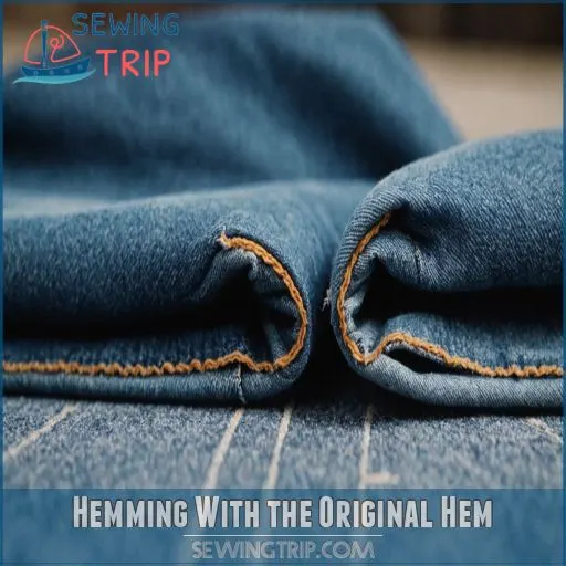 Hemming With the Original Hem