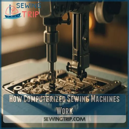 How Computerized Sewing Machines Work