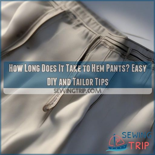 how long does it take to hem pants how long does it take to hem pants