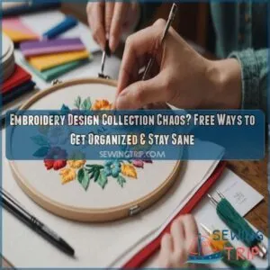 how to catalog & organize embroidery designs for free