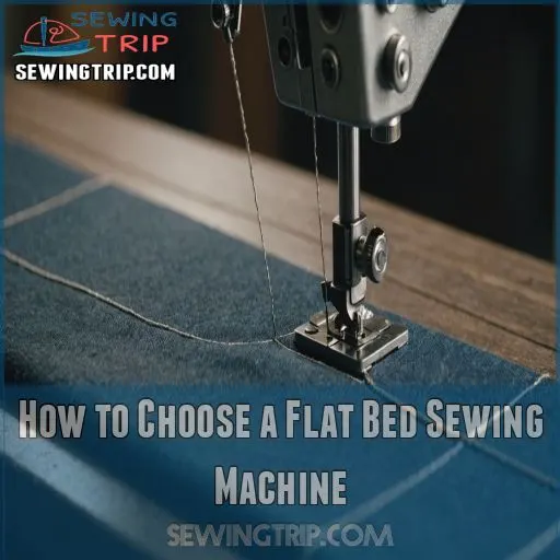 How to Choose a Flat Bed Sewing Machine