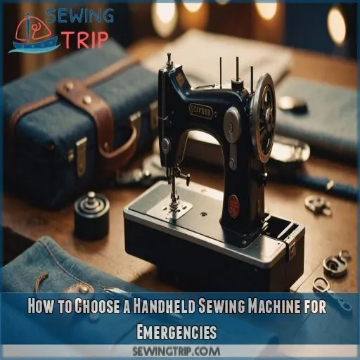 How to Choose a Handheld Sewing Machine for Emergencies