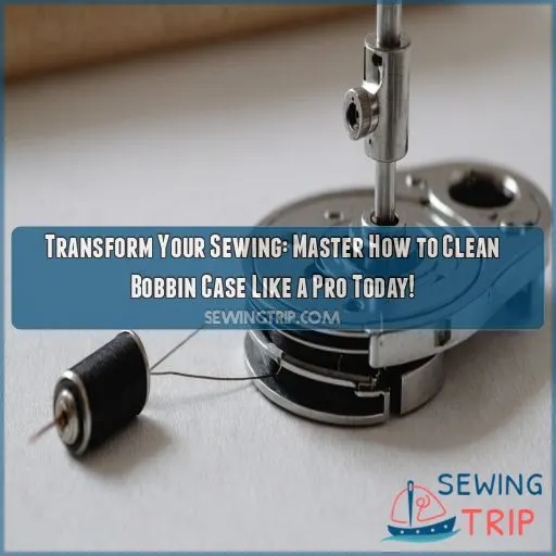 How to clean bobbin case