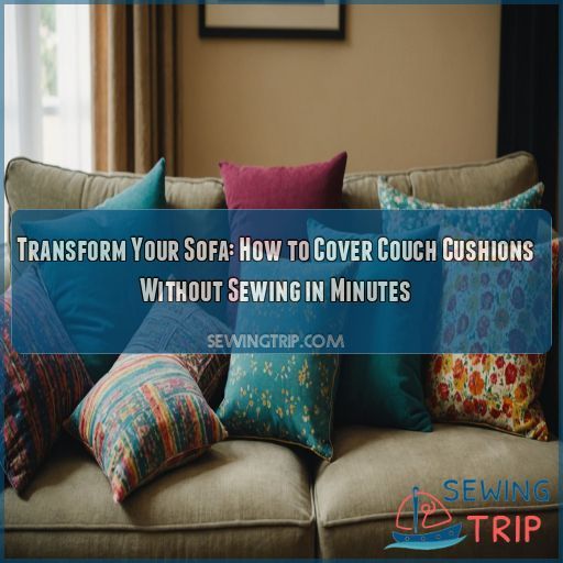 Transform Your Sofa How to Cover Couch Cushions Without Sewing in Minutes