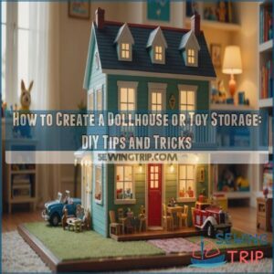 how to create a dollhouse or toy storage