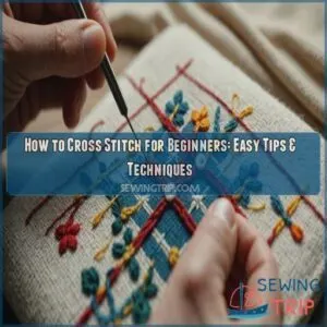 how to cross stitch for beginners