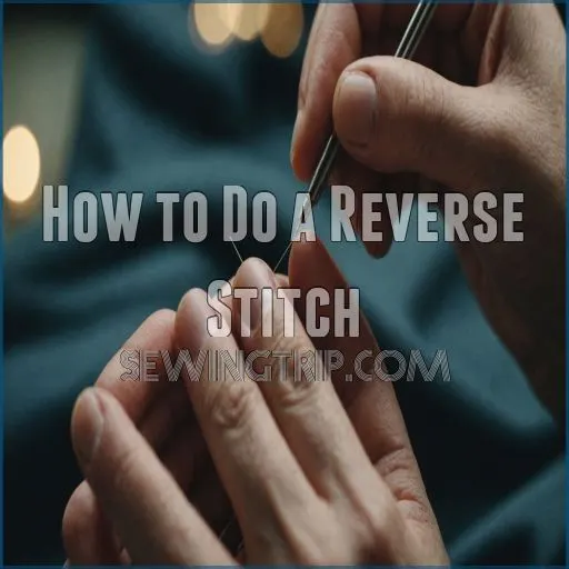 How to Do a Reverse Stitch