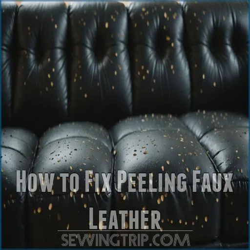 How to Fix Peeling Faux Leather