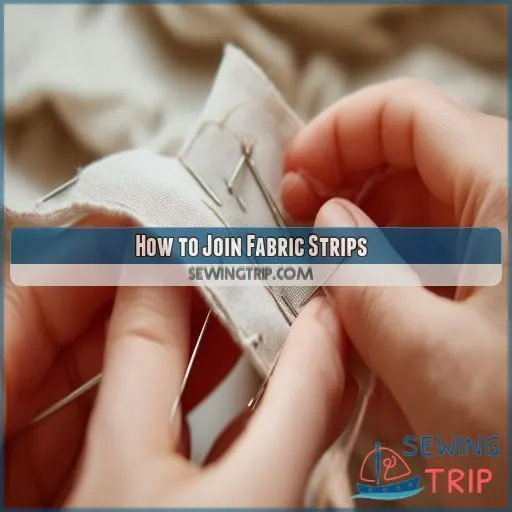 How to Join Fabric Strips