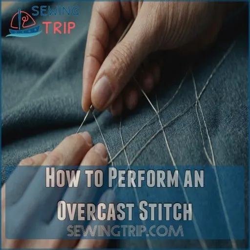 How to Perform an Overcast Stitch