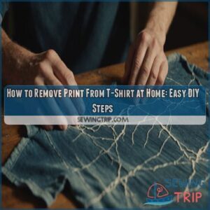 how to remove print from t shirt at home