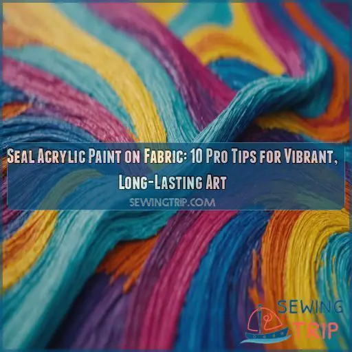 how to seal acrylic paint on fabric how to seal acrylic paint on fabric