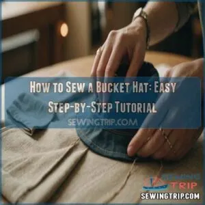 how to sew a bucket hat